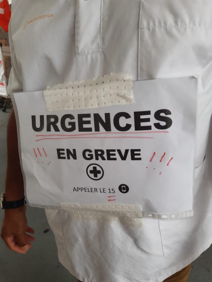 Urgences grève Trinité