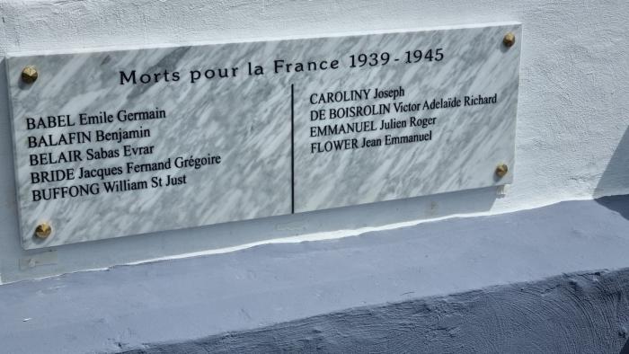 plaque basse-terre morts pour la france