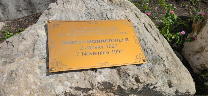 Gaston Monnerville plaque