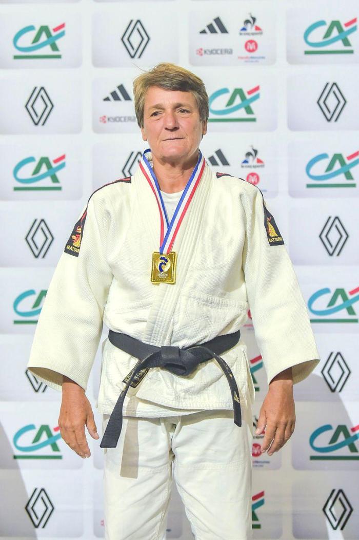 Carole Singer championne judo