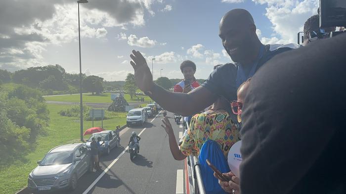 arrivée teddy riner