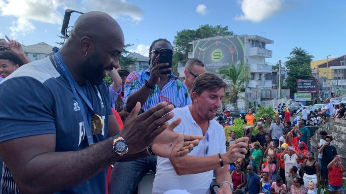 arrivée teddy riner