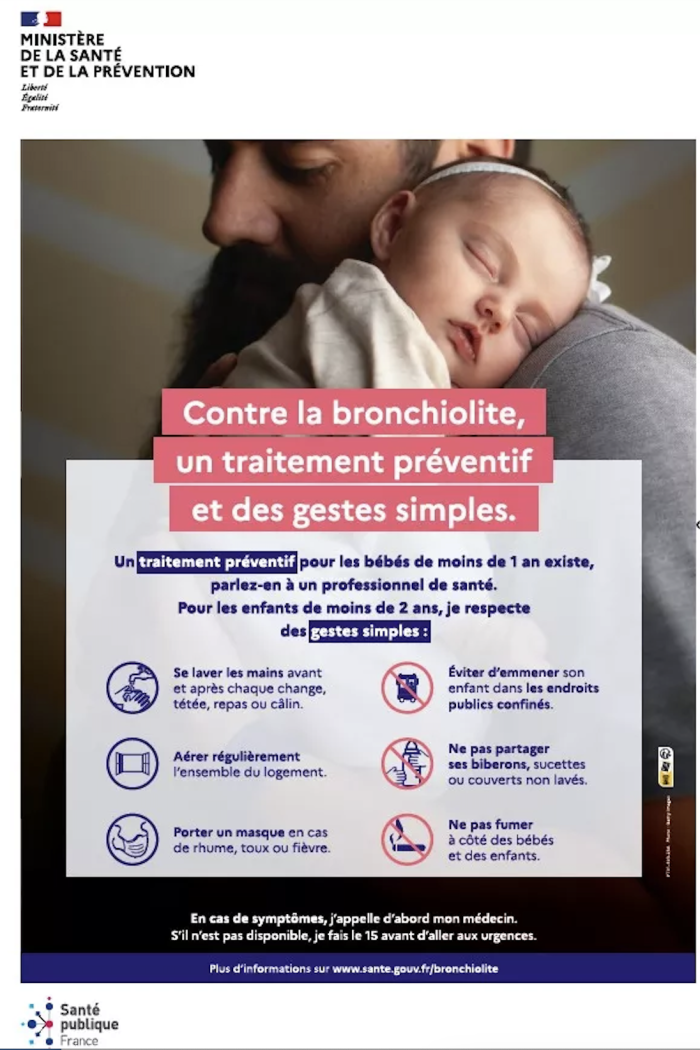 bronchiolite gestes barrière prévention