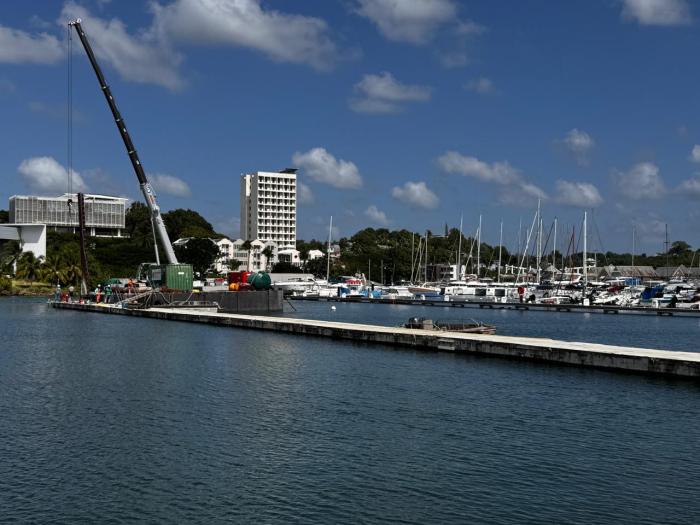 aménagements travaux marina bas du fort