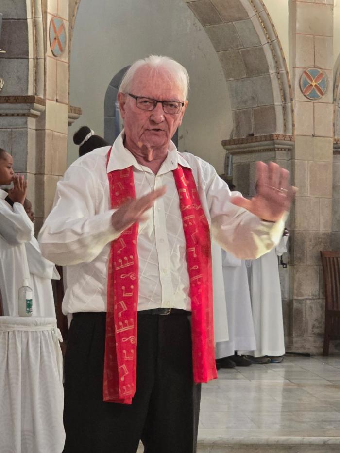 messe de noël à la cathédrale Notre-Dame de Guadeloupe