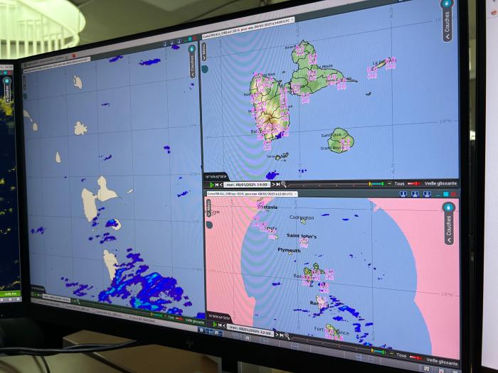 prévisions Météo-France Guadeloupe