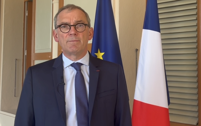 Xavier Lefort, préfet de Guadeloupe.