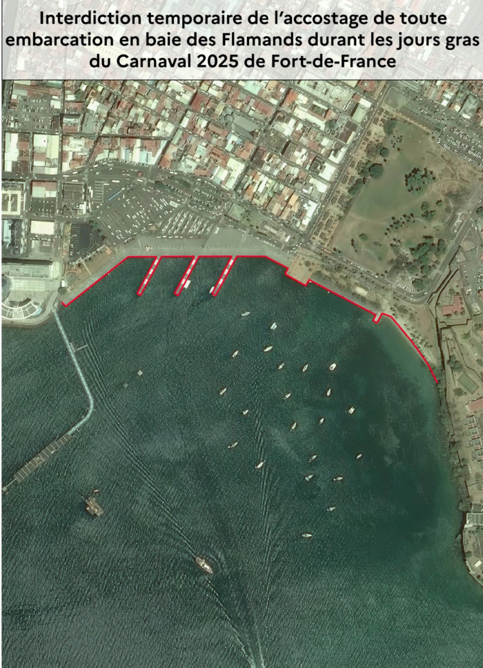 interdiction d'accostage