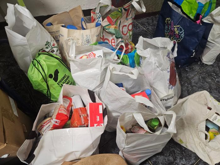 Distribution denrées étudiants 