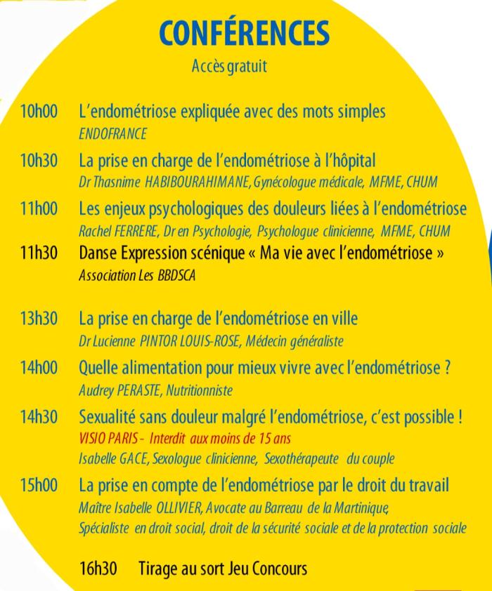 programme endométriose