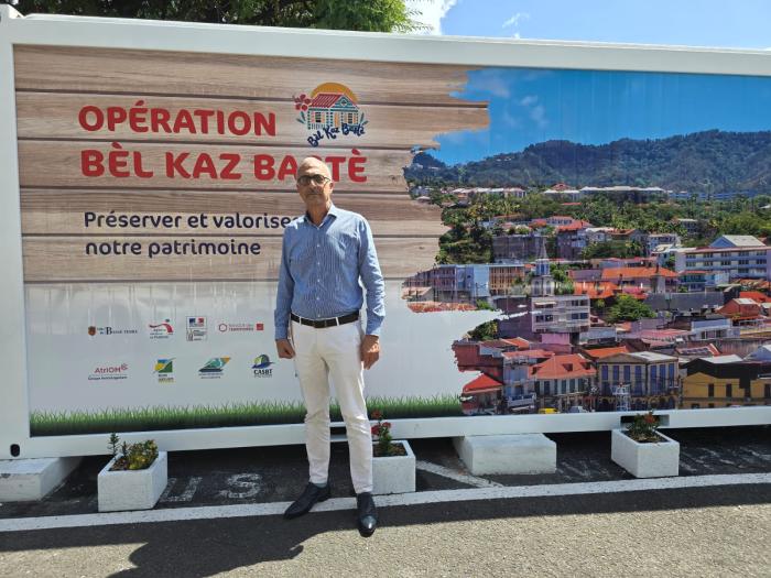 André ATALLAH, maire de Basse-Terre