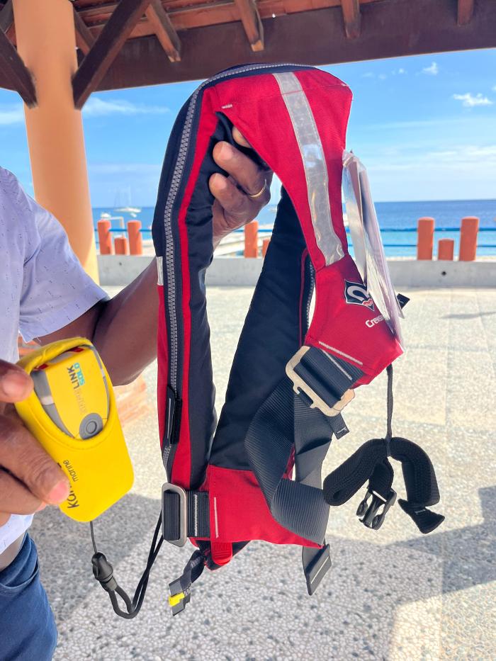 Gilet de survie pêche