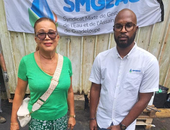 Nicole Sinivassin et Lénaïc Gastin