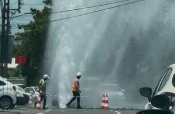 Rupture de canalisation