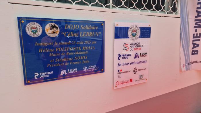 Inauguration dojo solidaire 