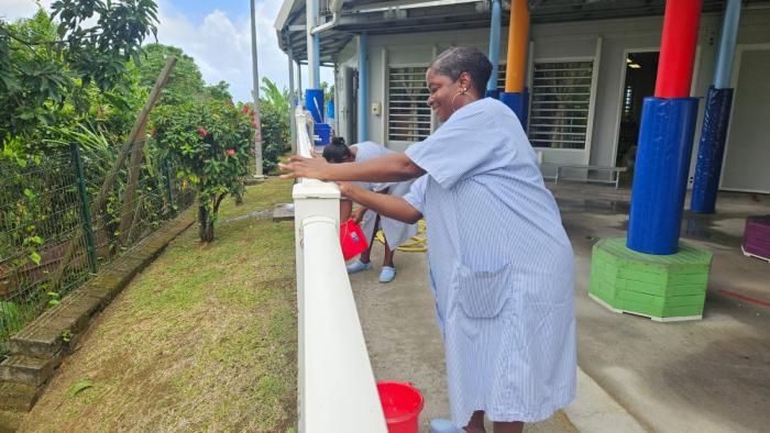 école Morne Pitault A nettoyage