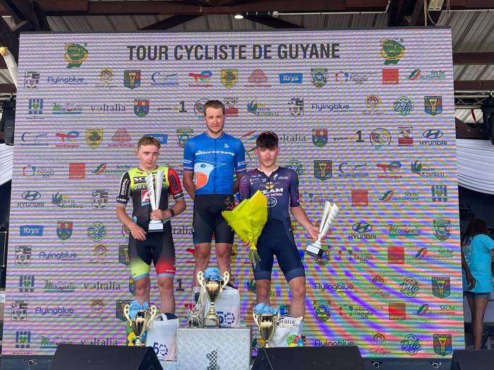 podium 3ème étape