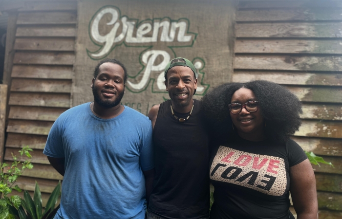 Jonathan Leury-Agarat Grenn péyi (+ stagiaires)