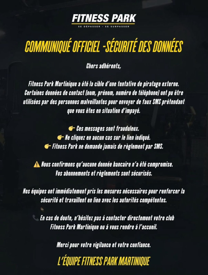 Fitness Park piratage