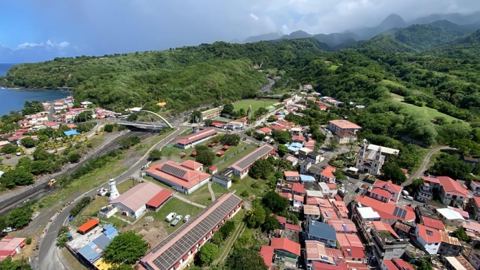 falaise samperre lahars rivière prêcheur