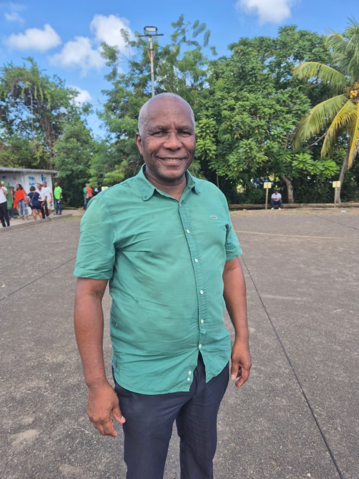 José Mirande maire du marin