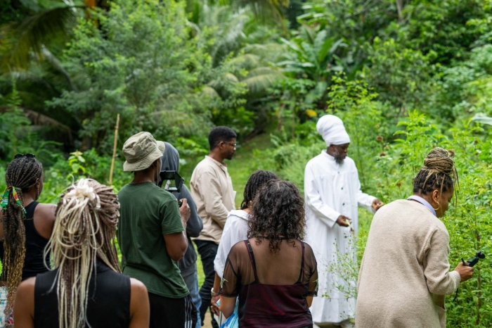 An ba lanmè. Crédit Nicolas Derné, An ba lanmè project, 2025.
