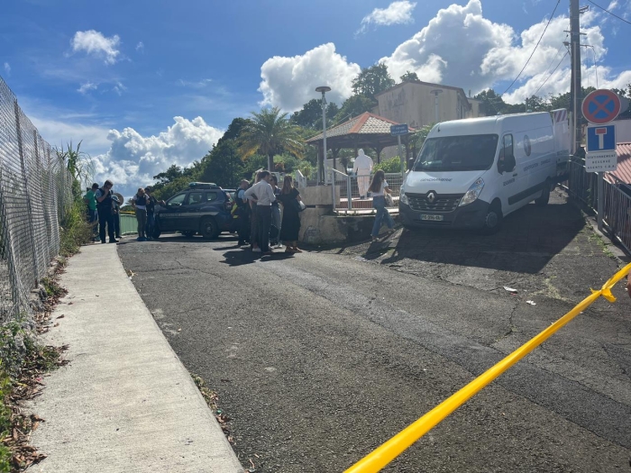 scène de crime homicide morne vert