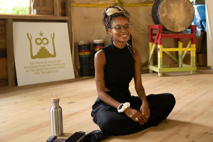 An ba lanmè. Crédit Nicolas Derné, An ba lanmè project, 2025.