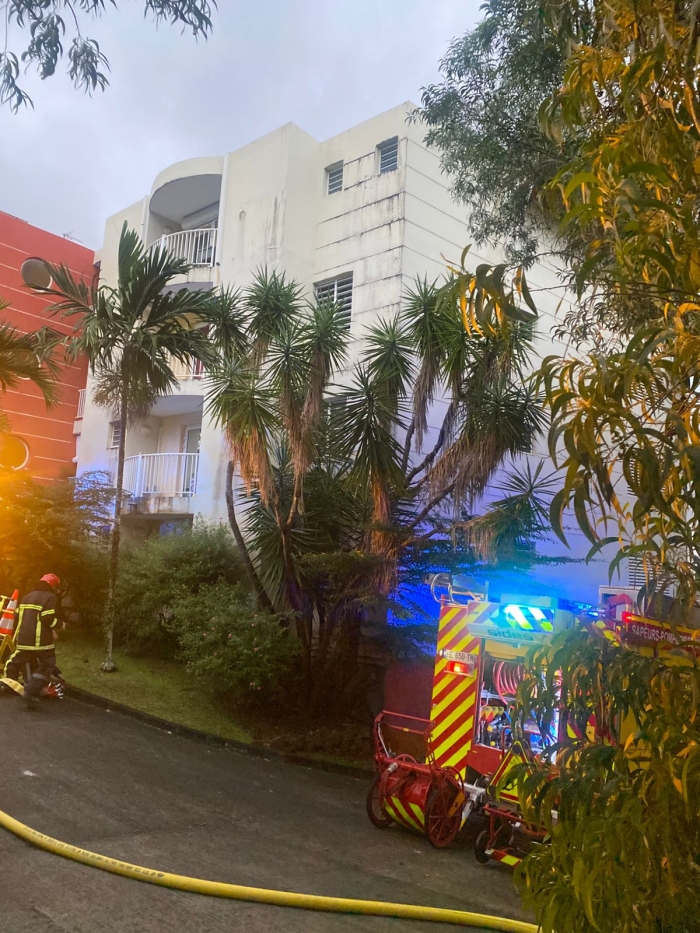Incendie Fort-de-France