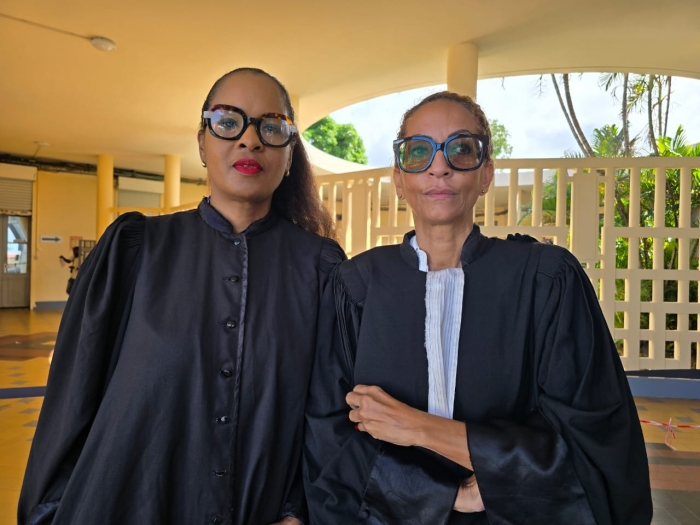 Maître Maritza Bernier et Me Sarha Aristide