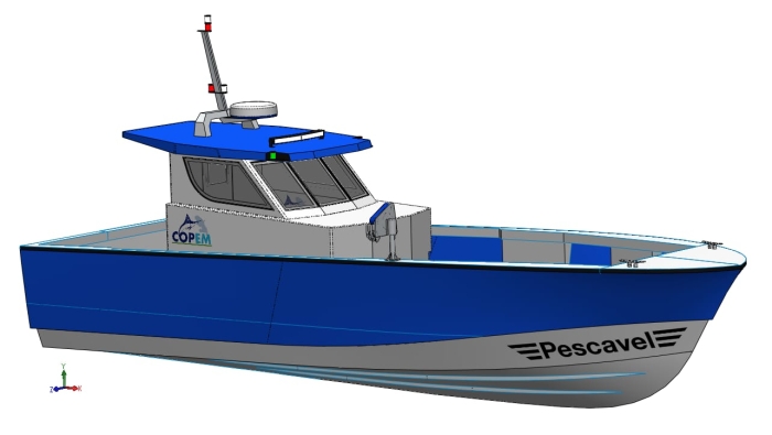 Prototype navette pêche