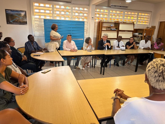 école sainte-anne accident réunion cellule crise