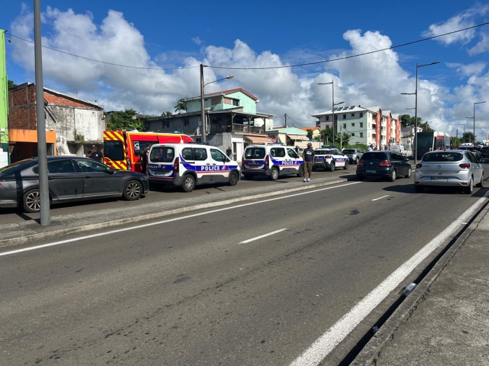 accident BHNS moto piéton sainte thérèse
