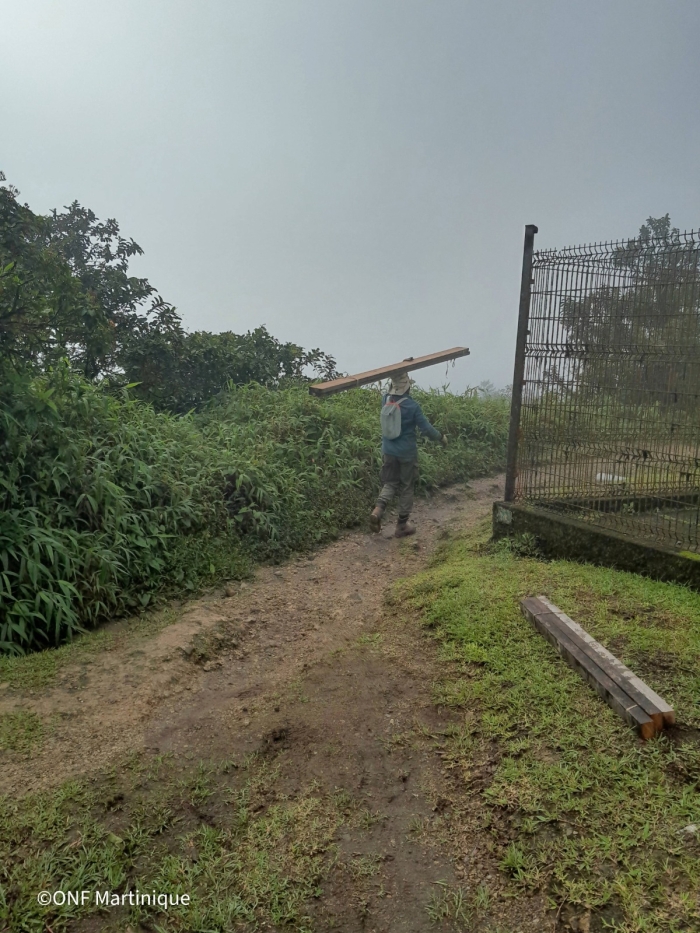réouverture du sentier de la Caldeira
