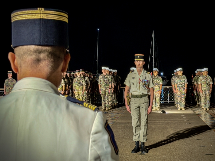 33ème RIMa à Fort-de-France