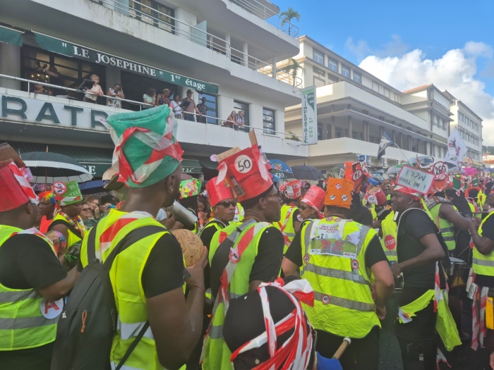 Vidé Ko'w parade carnaval 2026 Fort-de-France