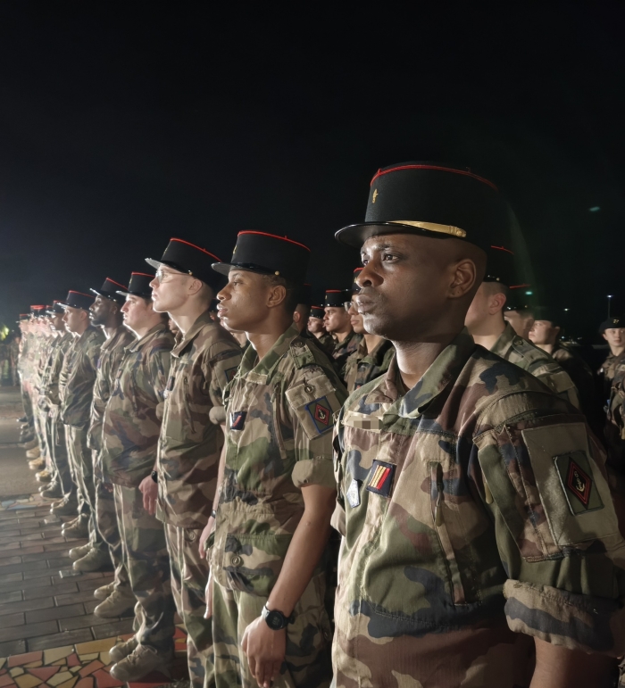 33ème RIMa à Fort-de-France