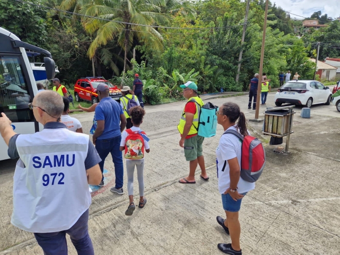 simulation évacuation