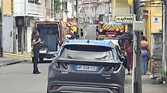 incendie a Basse-Terre