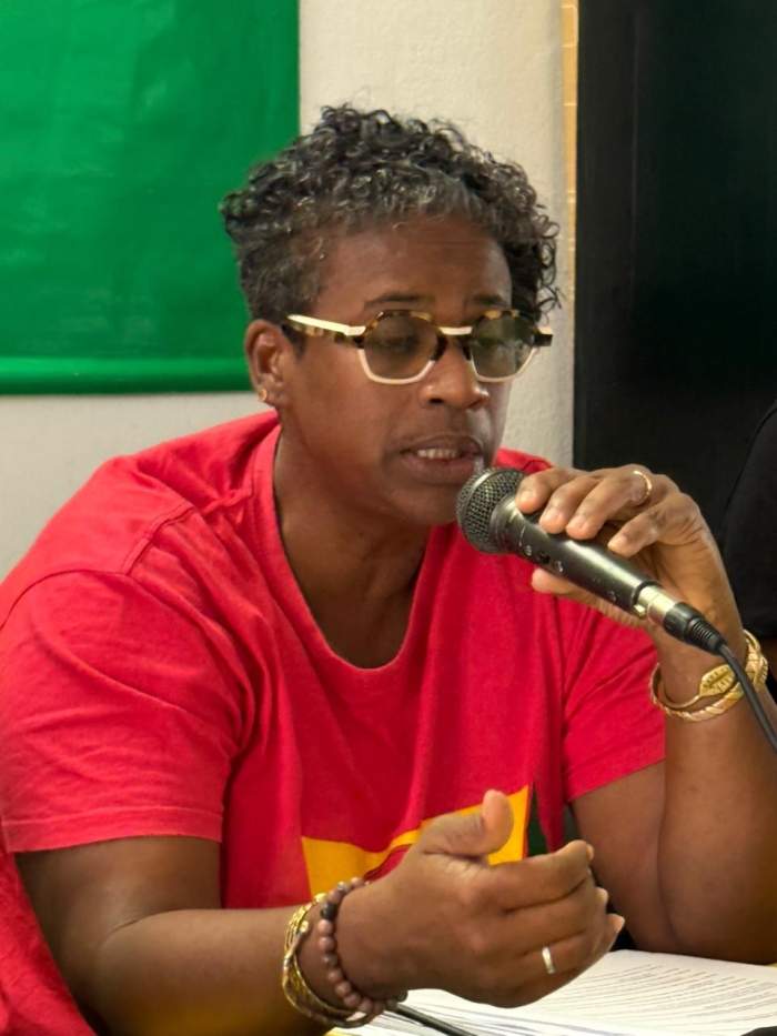 Maité Hubert M'Toumo conférence de presse