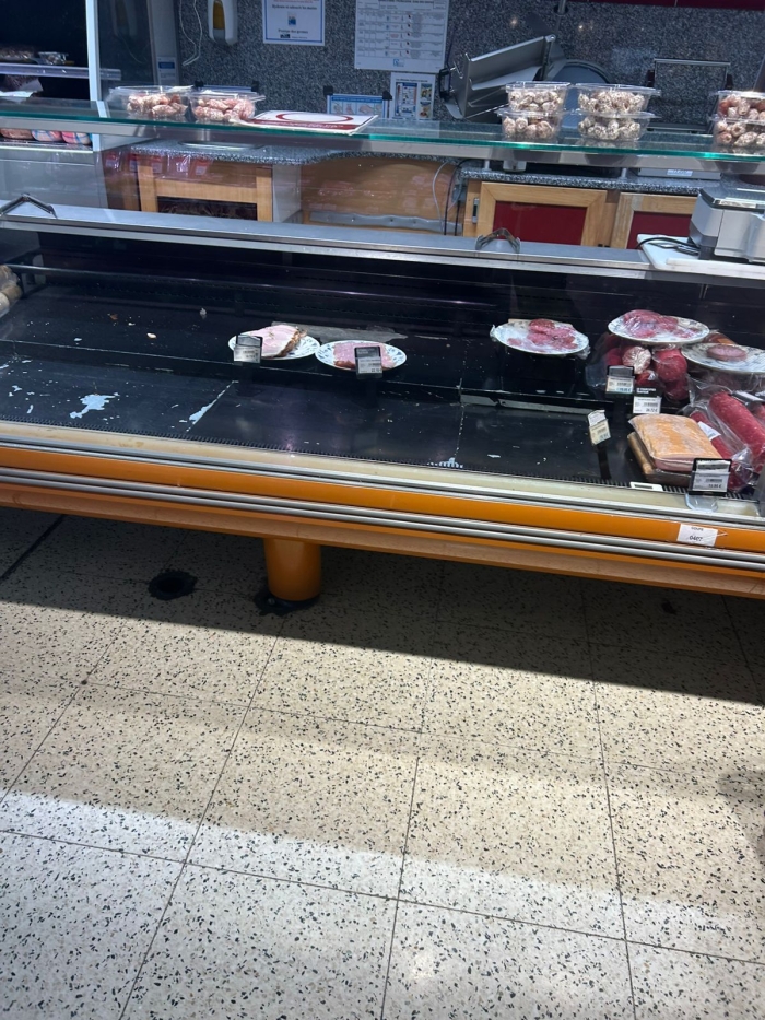 Rayon vide grande surface