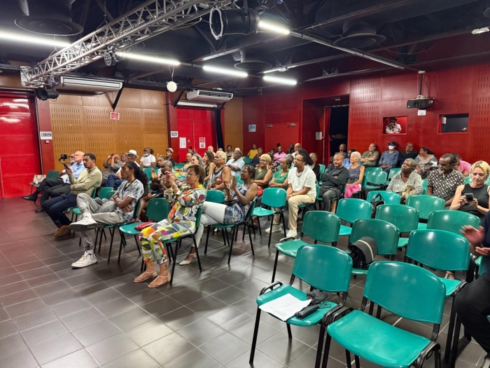 Militants réunis pour l'Alliance pour Pointe-à-Pitre