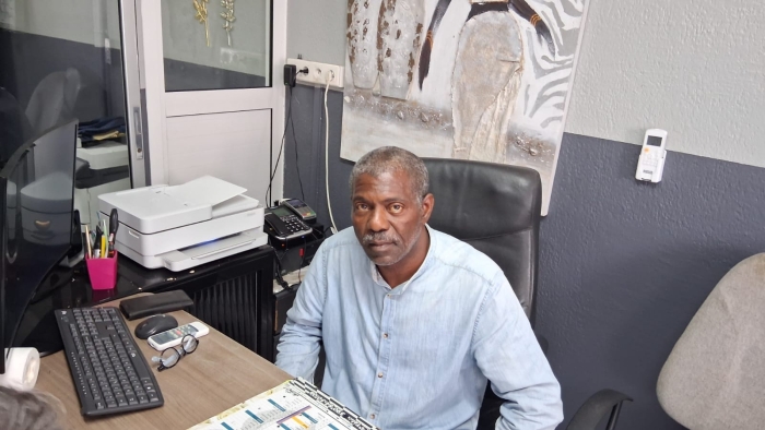 Bruno Duhamel, gérant des pompes funèbres Gosier