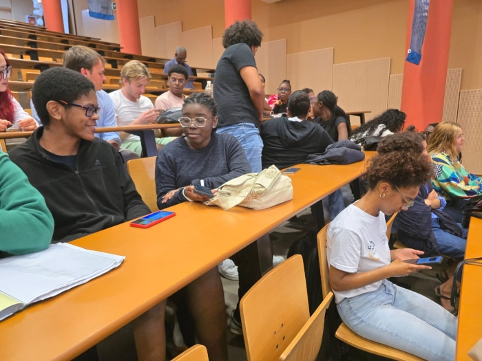 étudiants campus du Camp Jacob St Claude