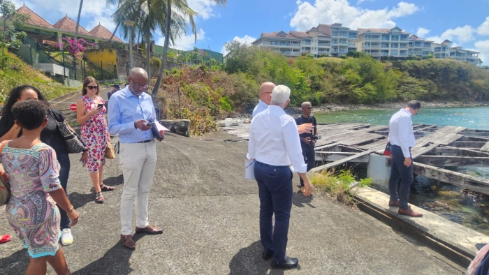 Visite président CCI France en Martinique