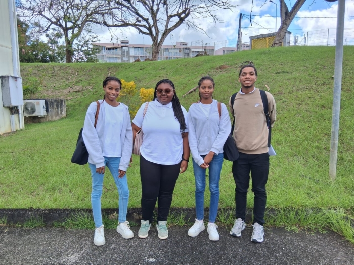 élèves Lycée Acajou 1 Lamentin