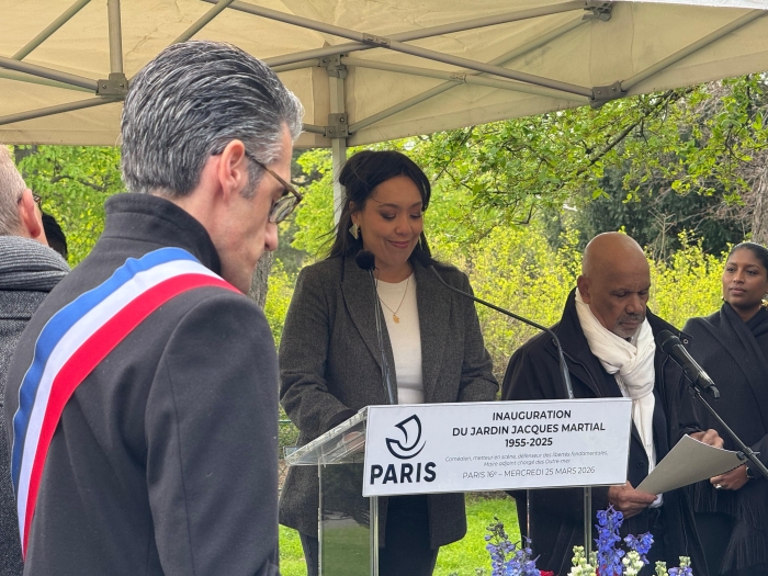 Inauguration jardin Jacques Martial