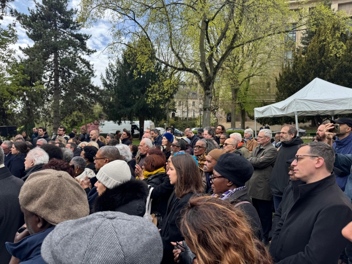 Inauguration jardin Jacques Martial