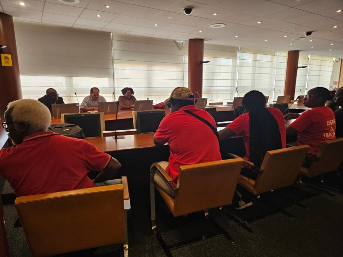 salariés Transaglo Martinique Transoport