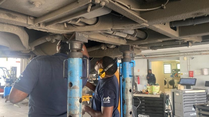 remise en état bus martinique transport